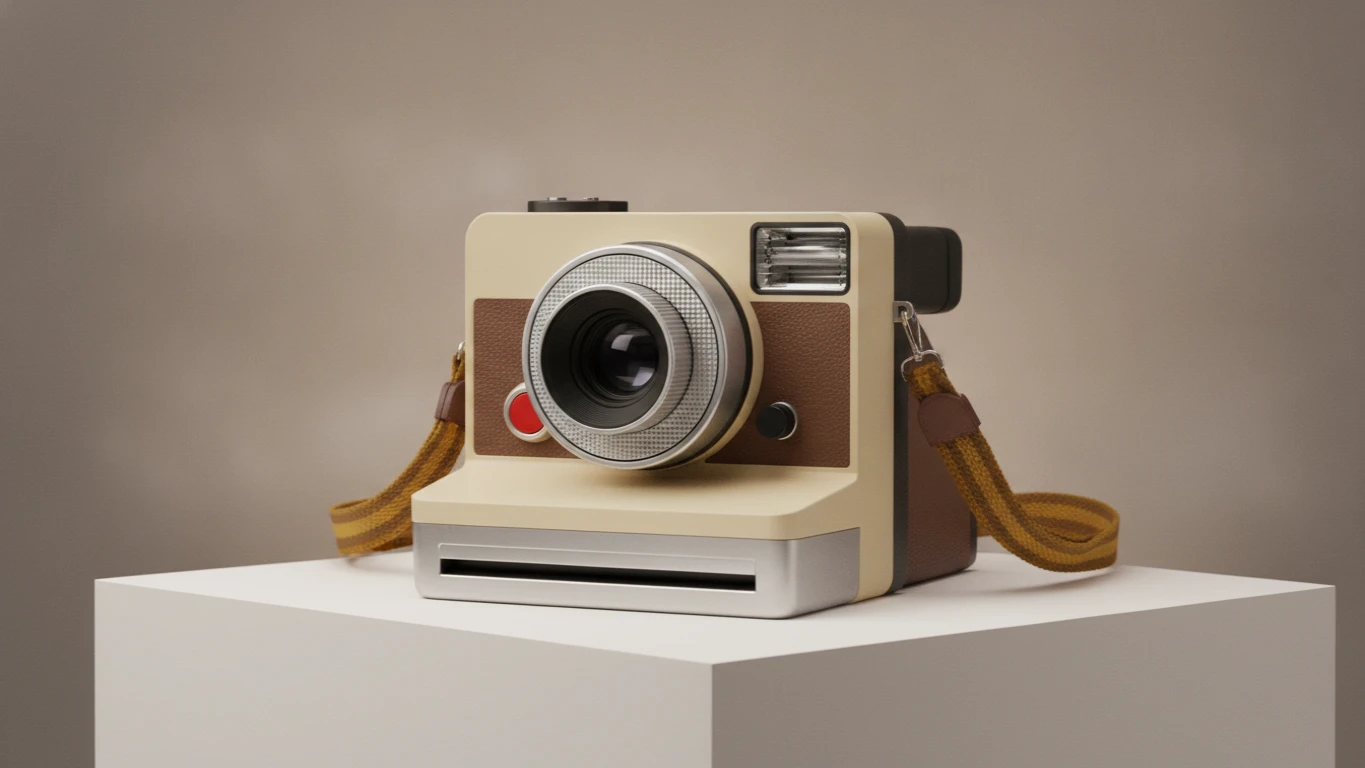 Retro Instant Film Camera