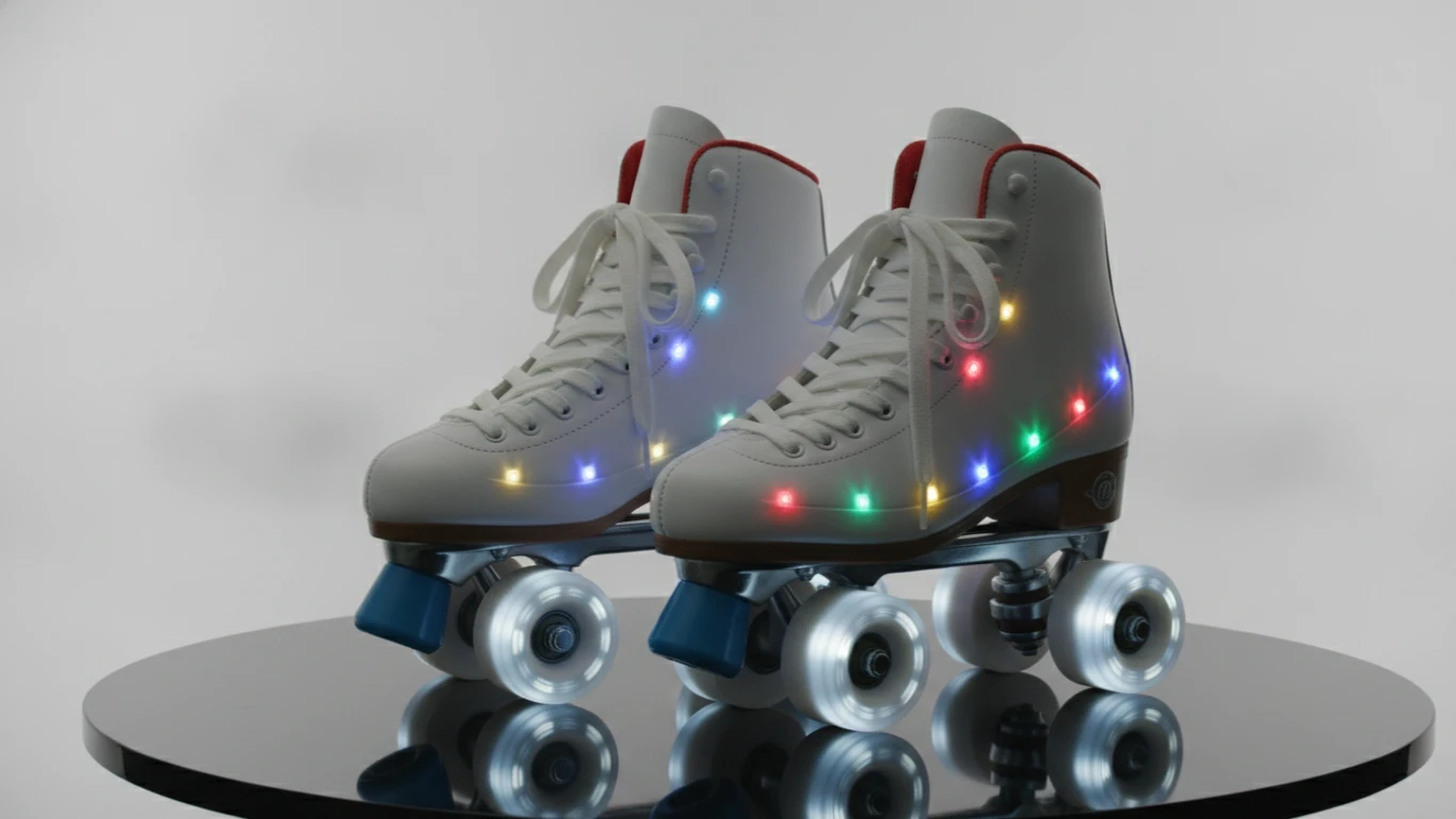 Retro Light-Up Roller Skates
