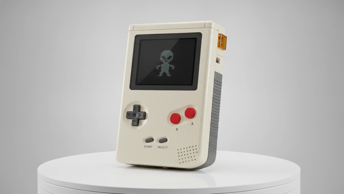 Retro Style Handheld Gaming Console