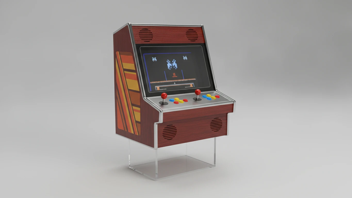 Retro Tabletop Arcade Cabinet