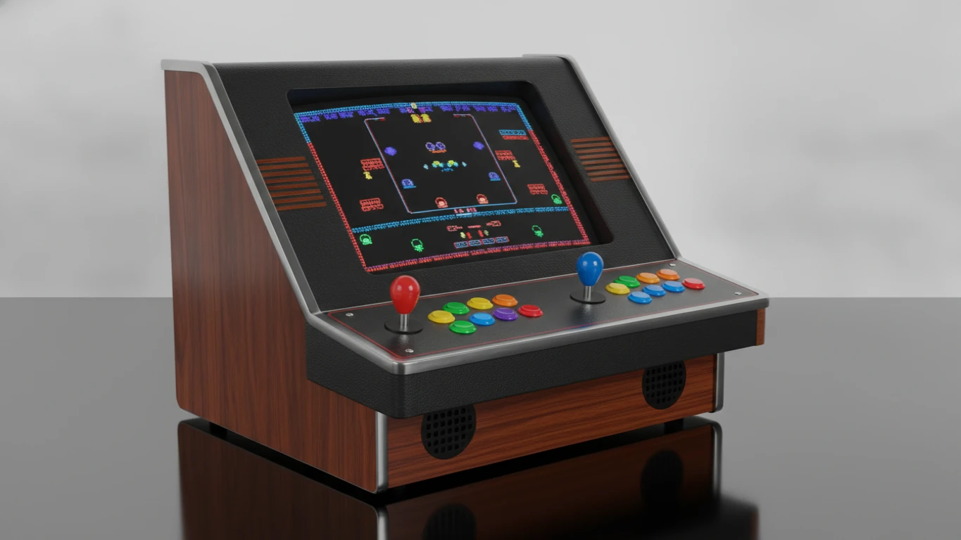 Retro Tabletop Arcade Console