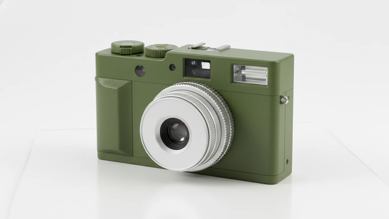 Reusable 35mm Point-and-Shoot Film Camera