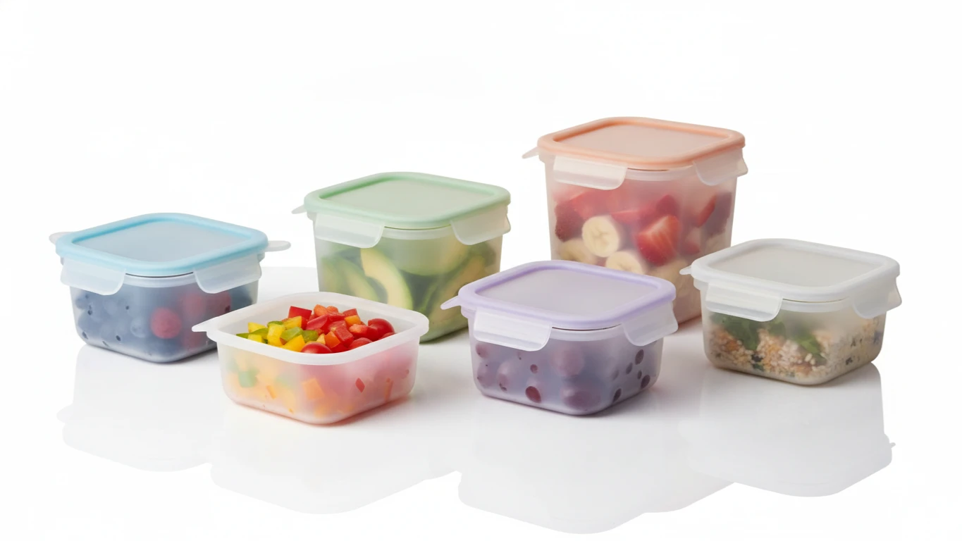 Reusable Silicone Food Storage Set