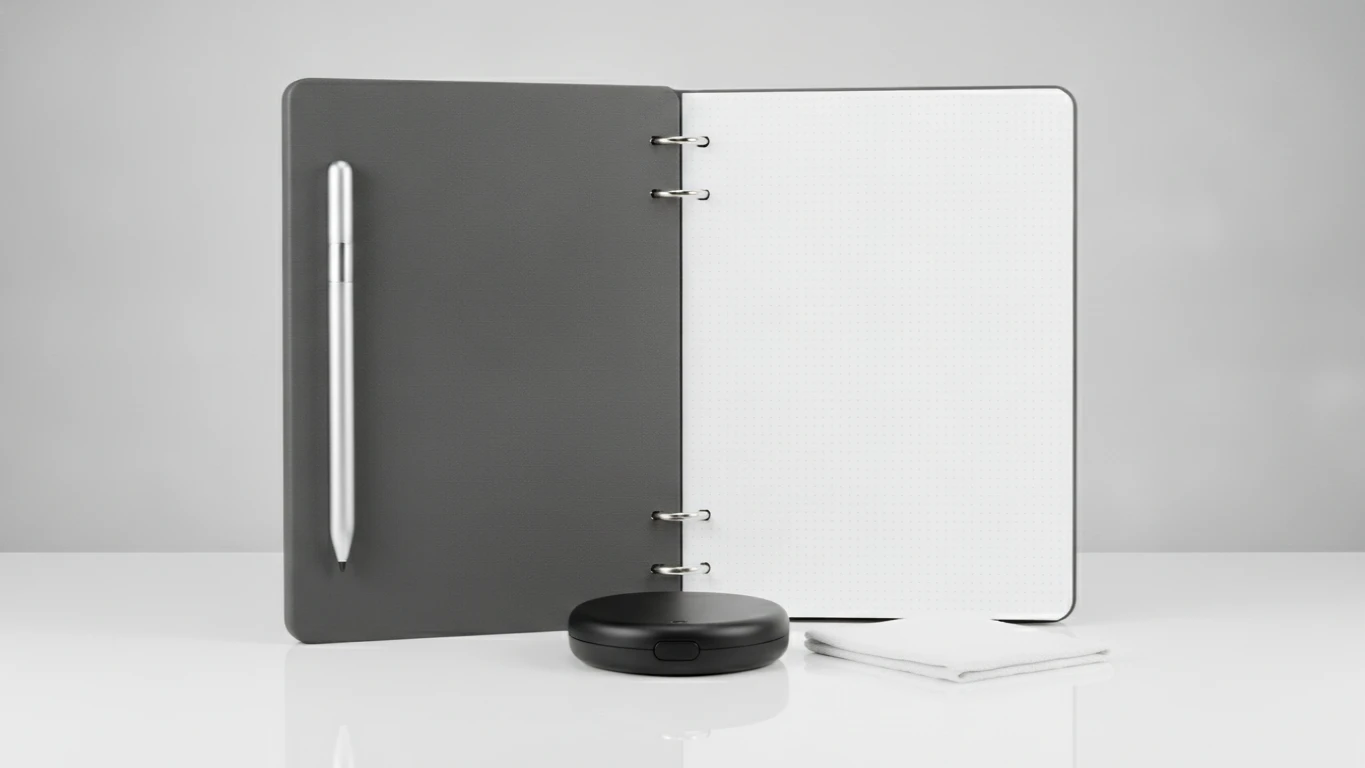 Reusable Smart Notebook System