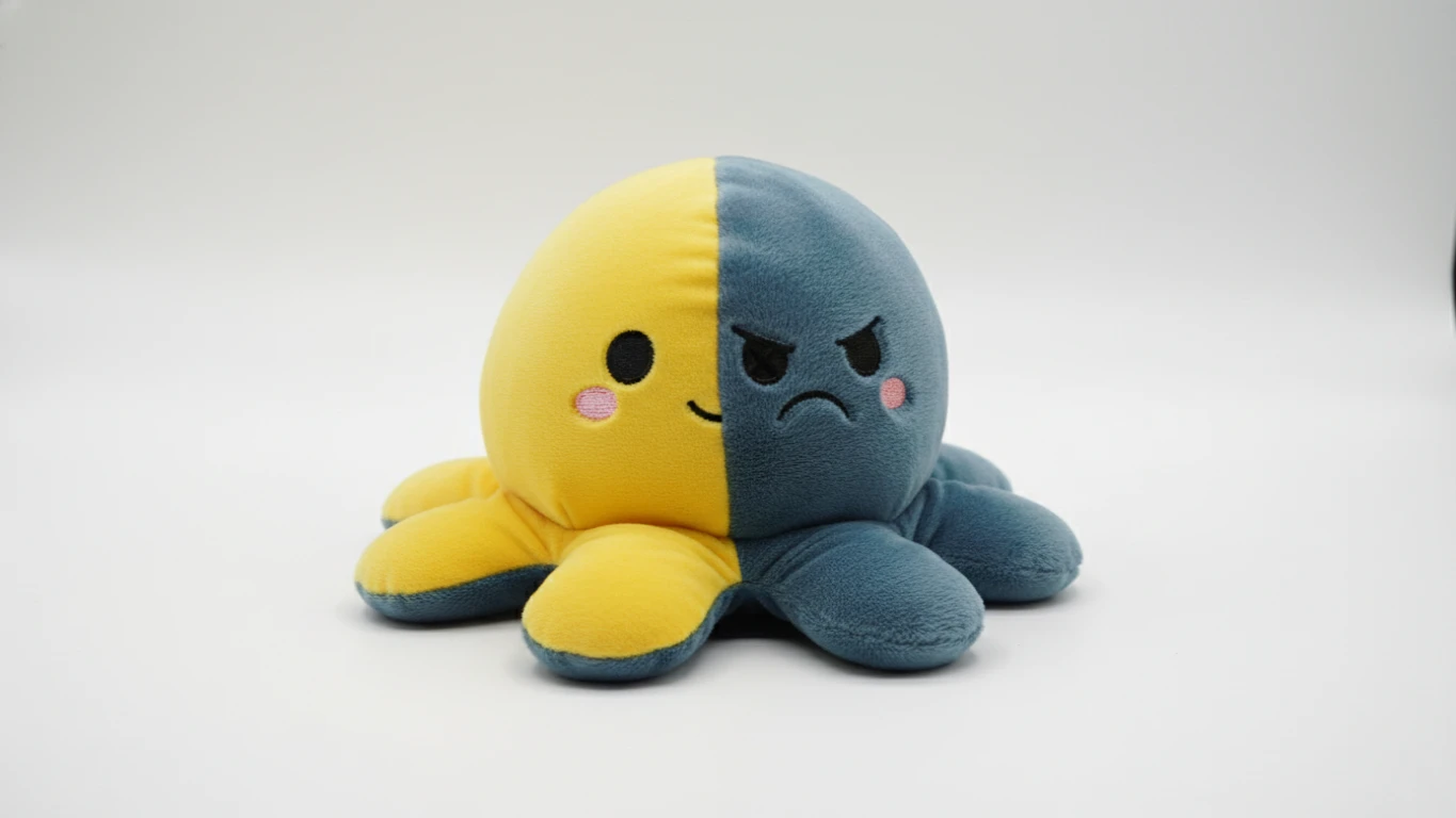 Reversible Mood Plushie