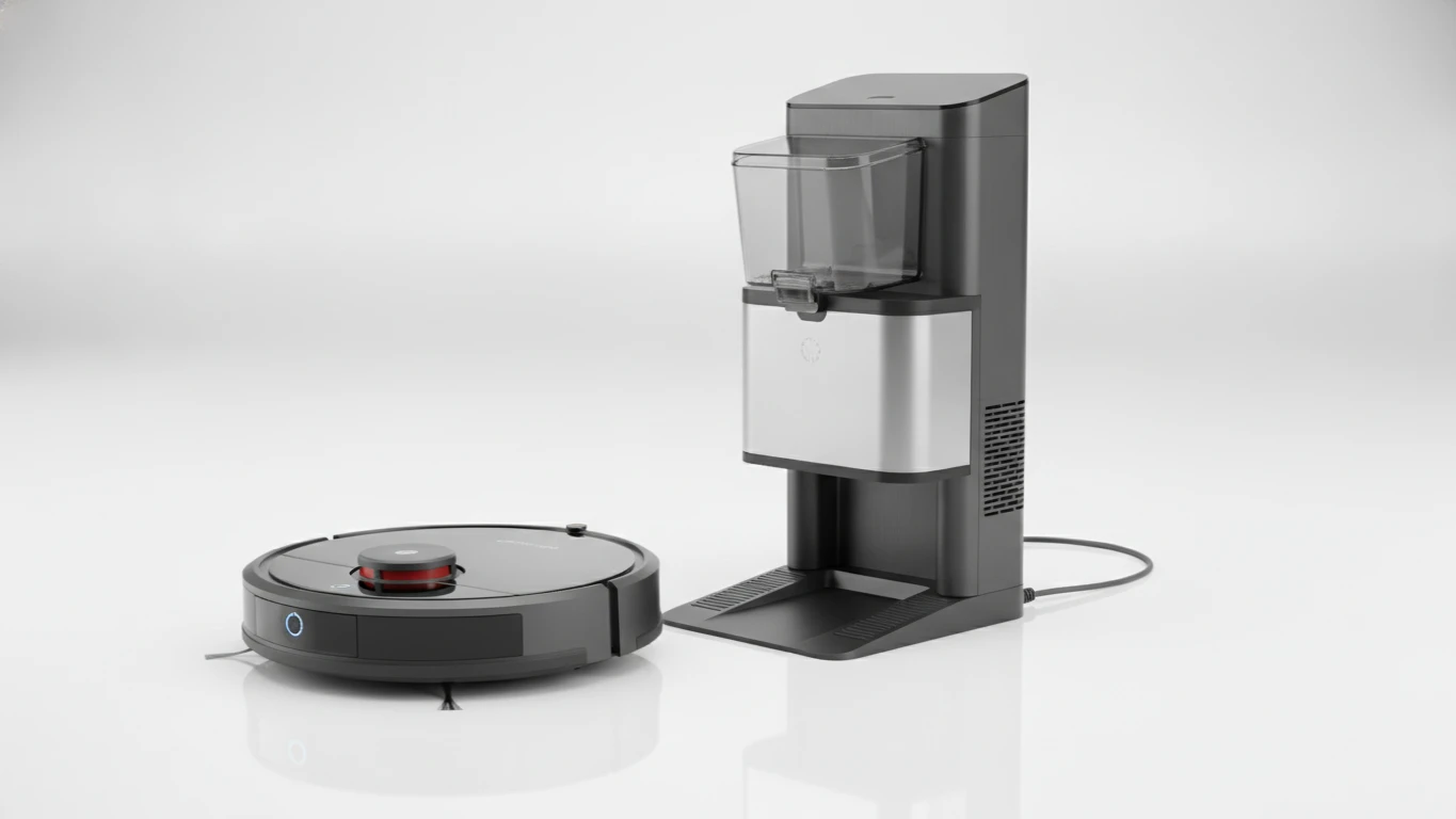 Robotic Vacuum with Self-Empty Base