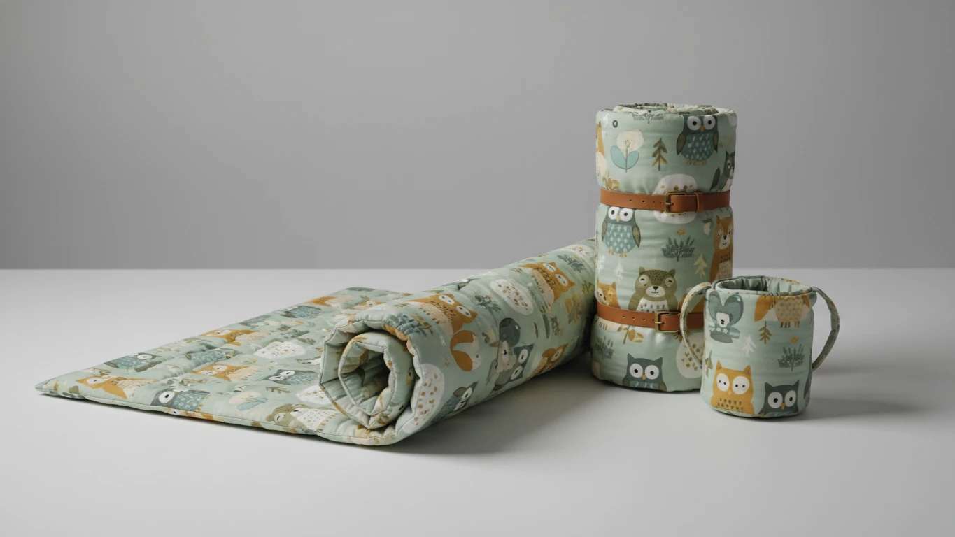 Roll-Up Padded Travel Play Mat