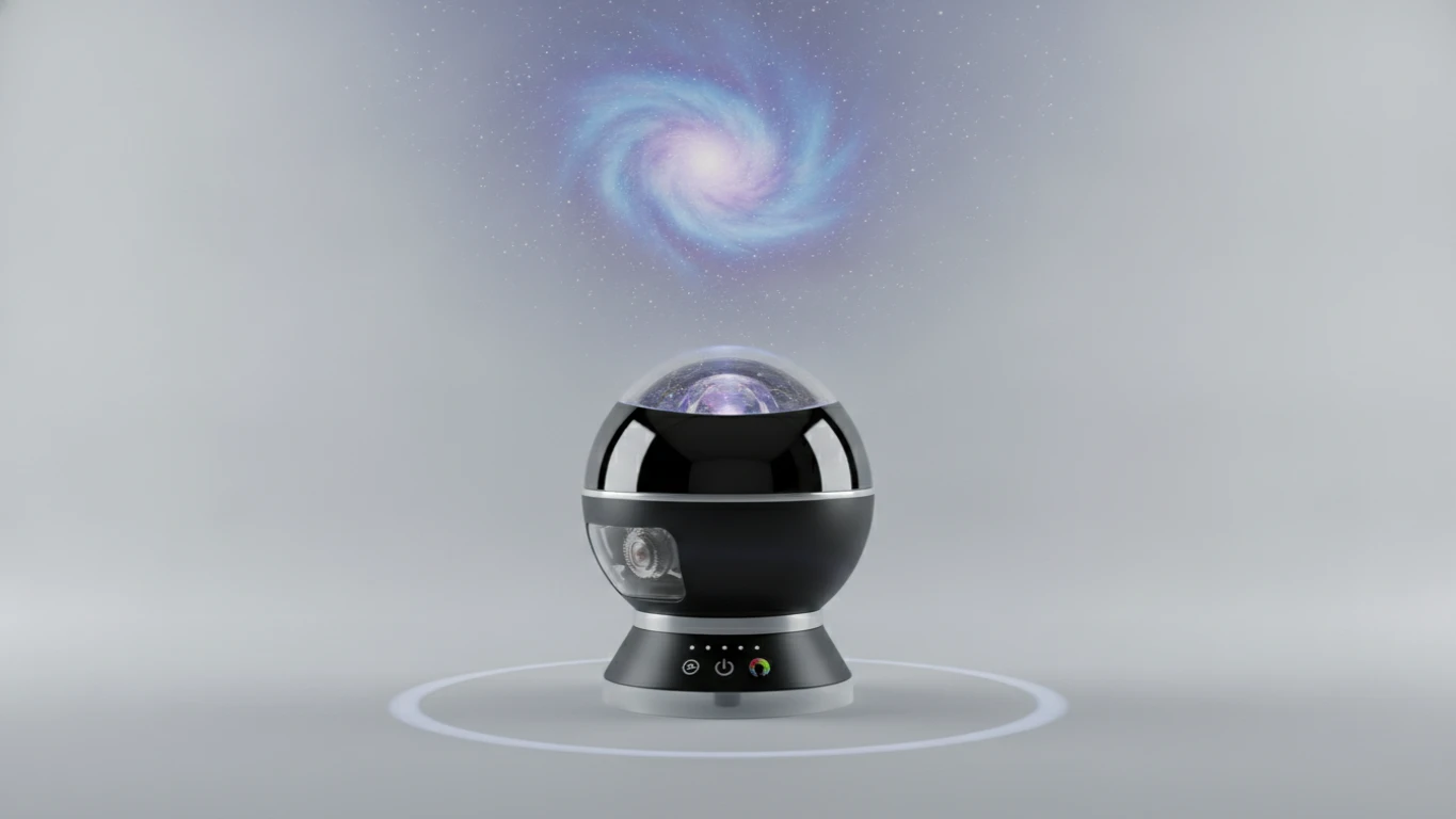 Rotating Galaxy and Star Ceiling Projector