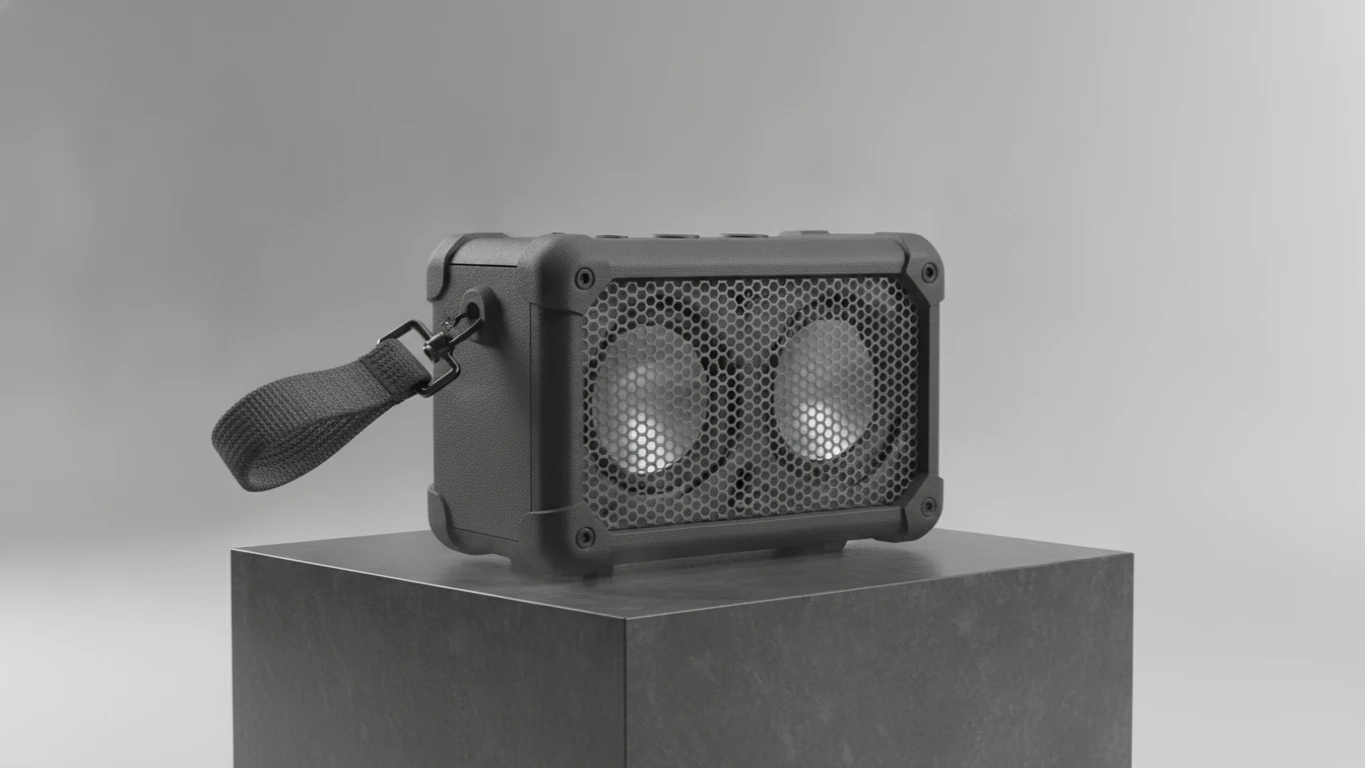 Rugged Portable Bluetooth Speaker