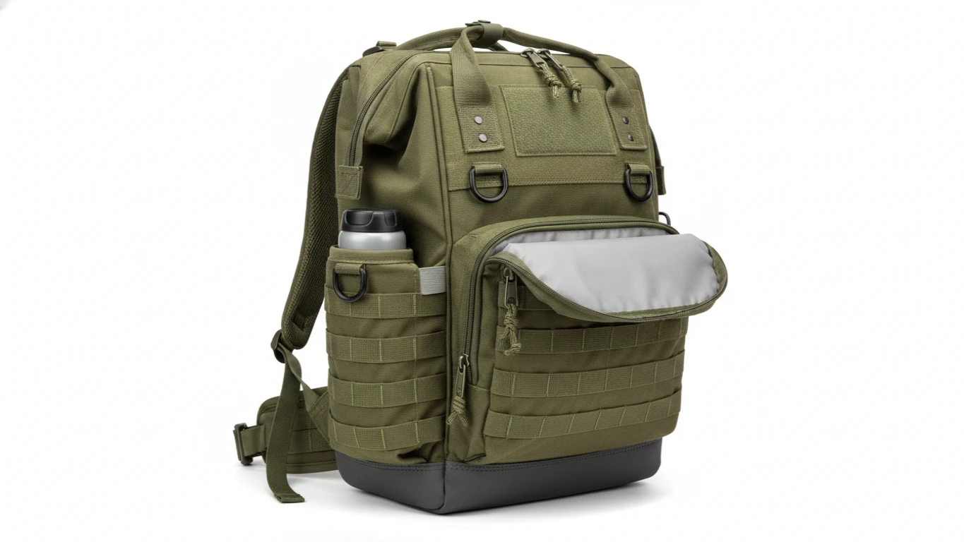 Rugged Tactical Diaper Backpack