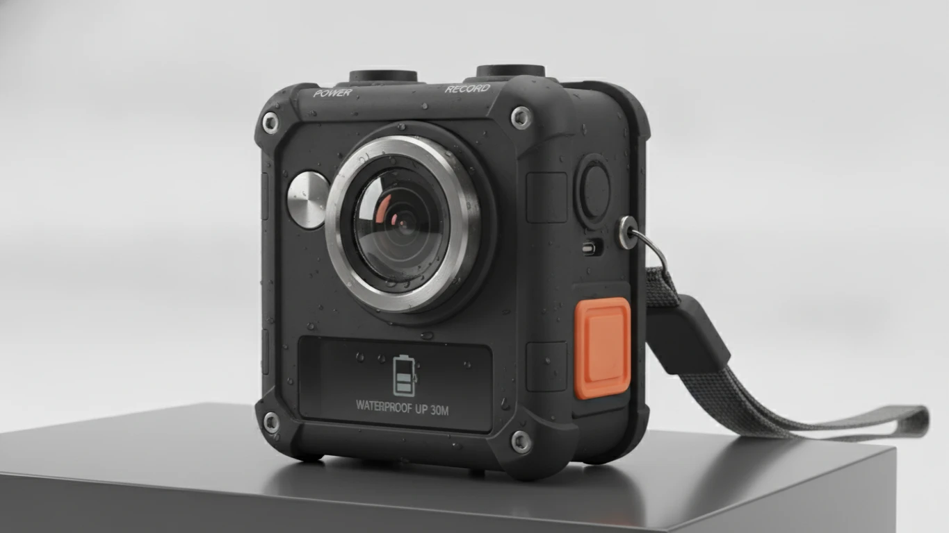 Rugged Waterproof Action Camera