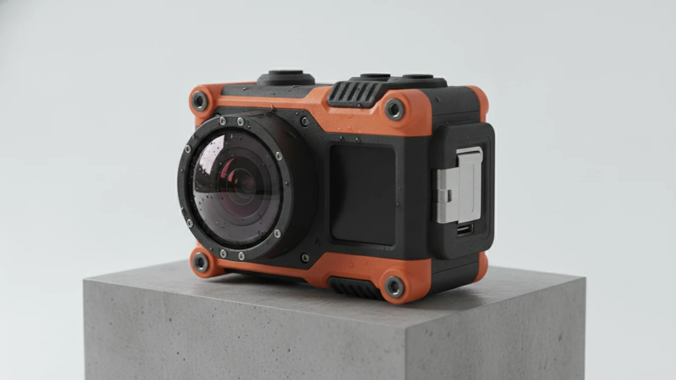 Rugged Waterproof Action Video Camera