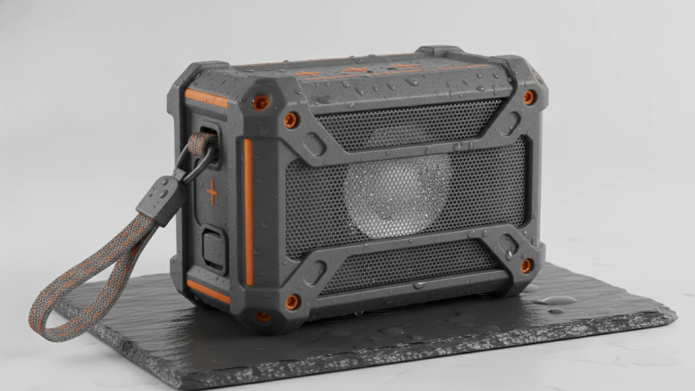 Rugged Waterproof Portable Speaker