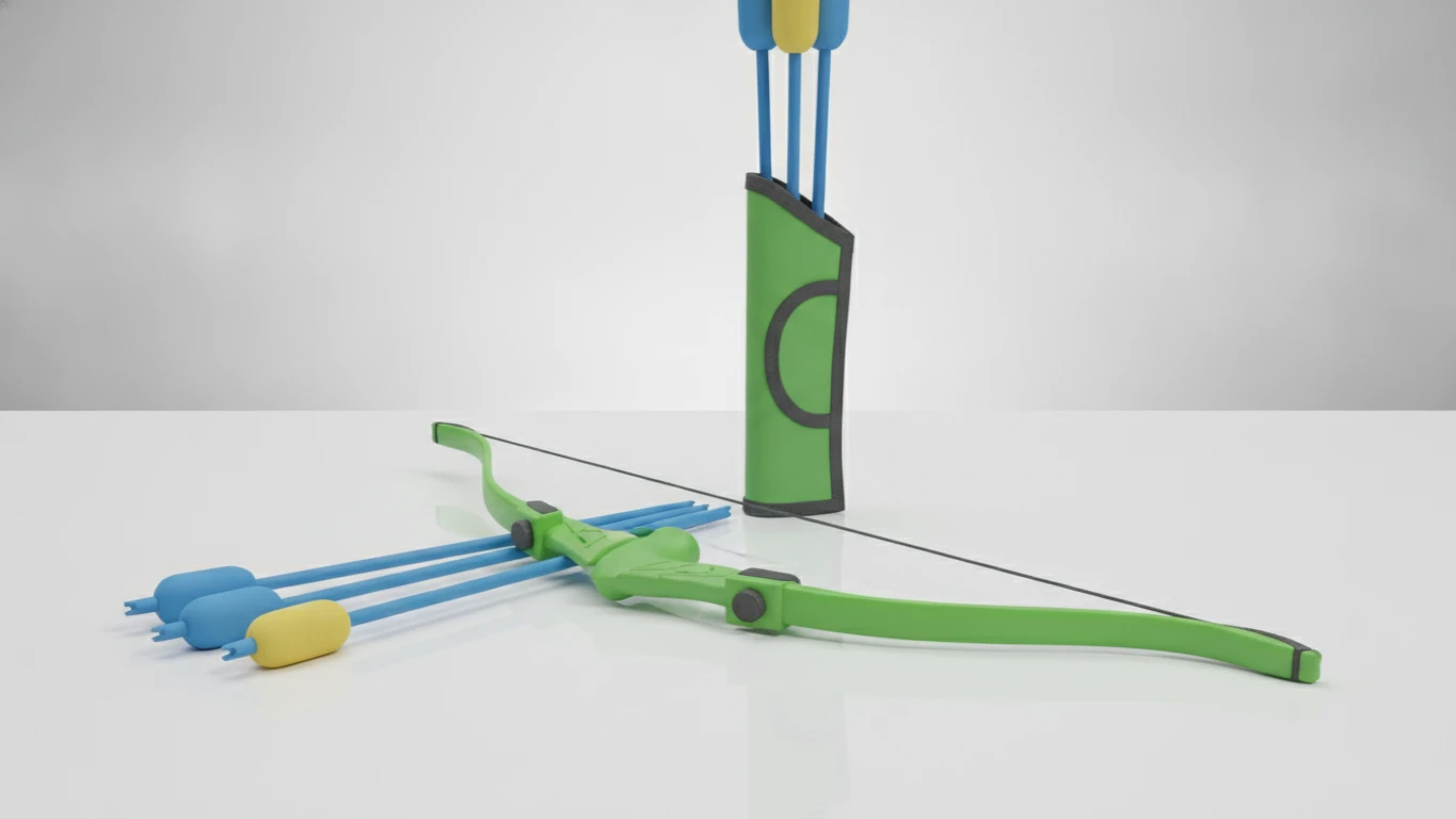 Safety-First Junior Bow and Arrow Set