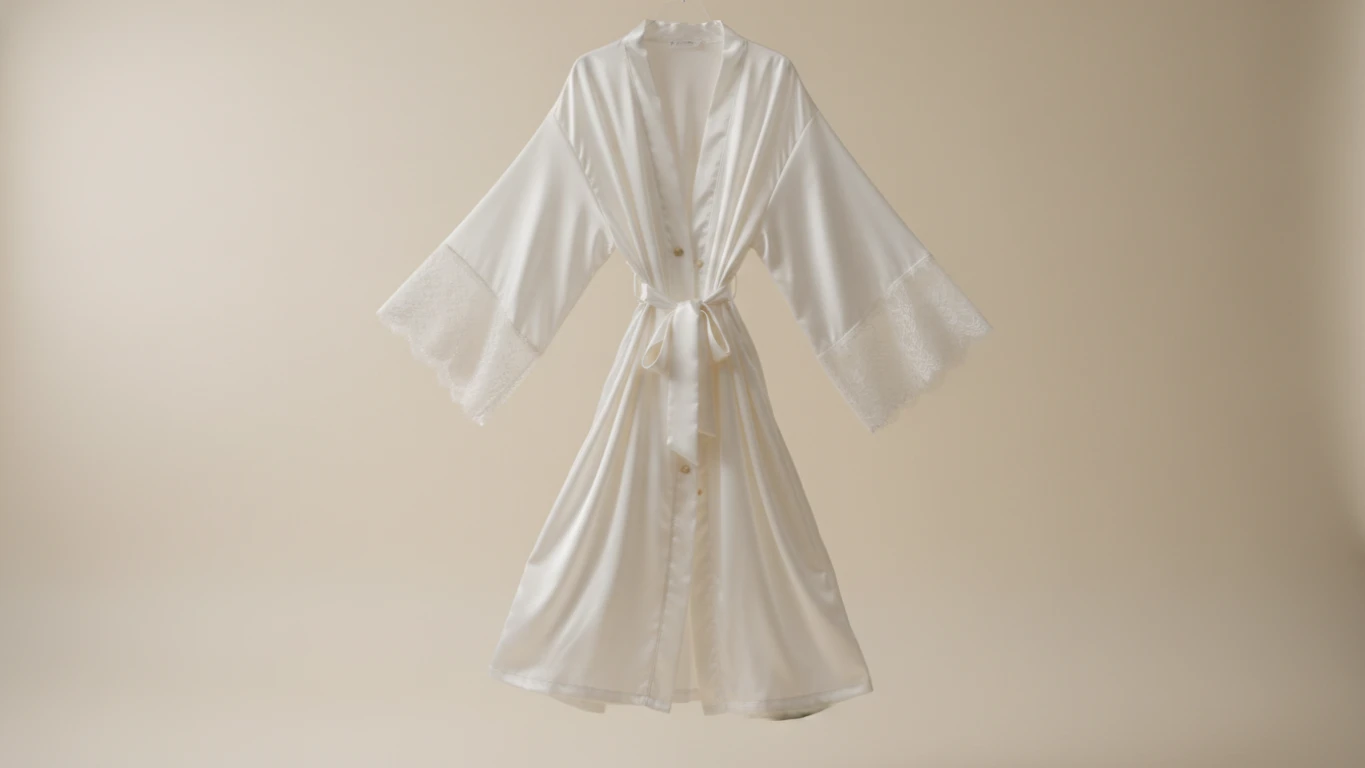 Satin Getting-Ready Robe