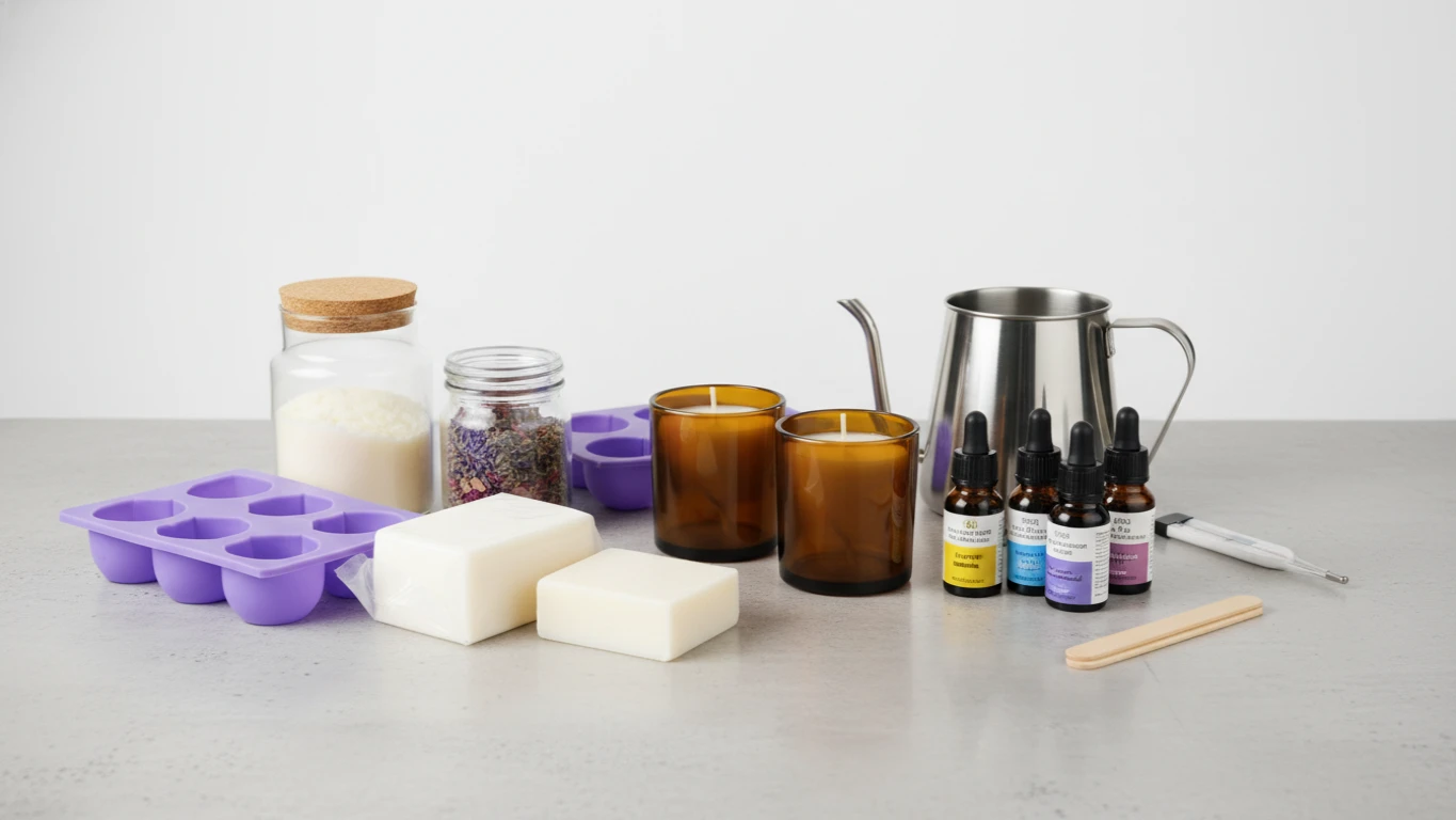 Scented Candle and Soap Making Kit
