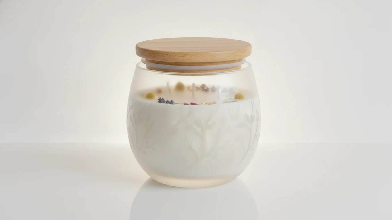 Scented Soy Blessing Candle with Lid