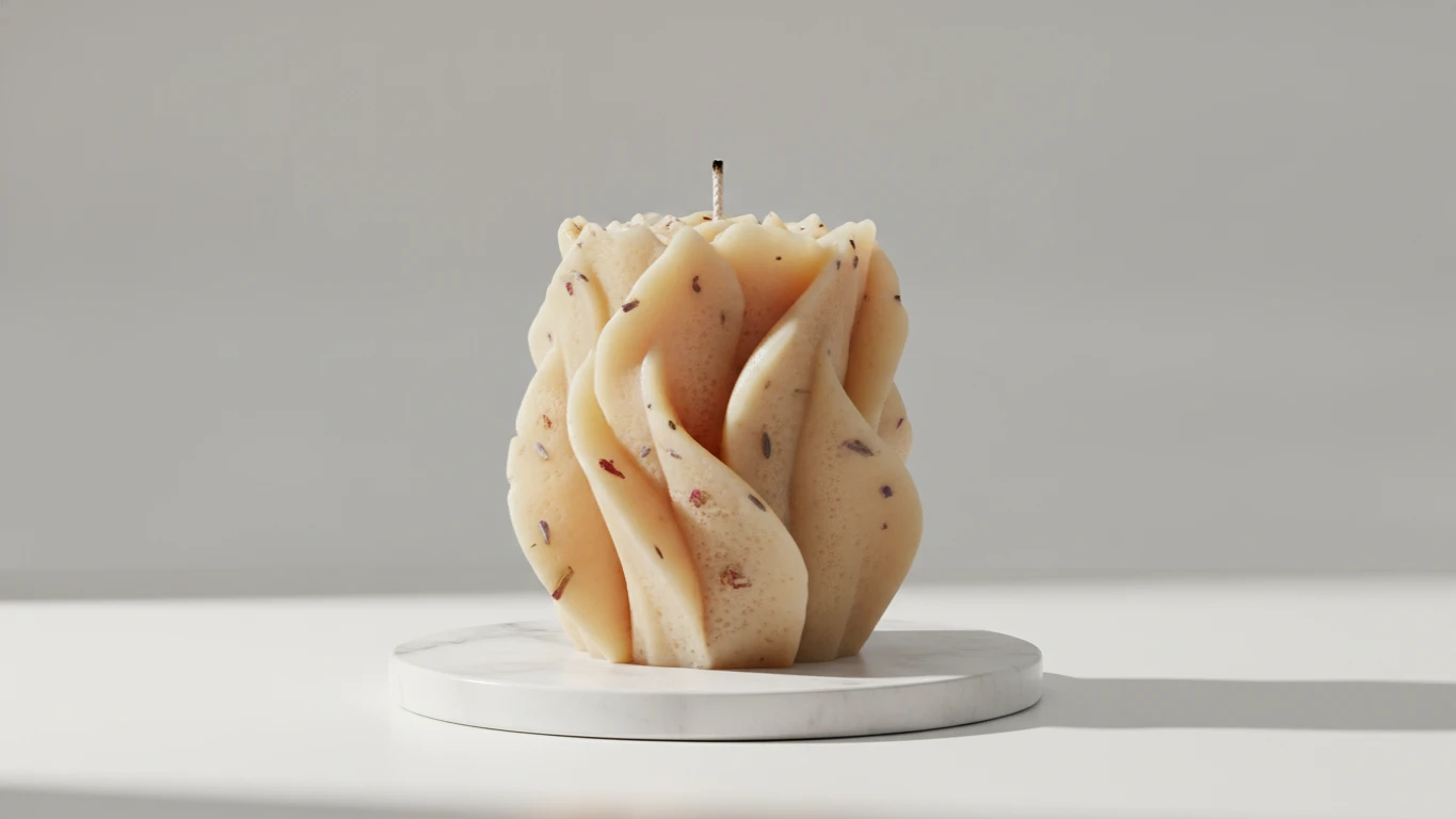 Scented Soy Wax Decorative Candle