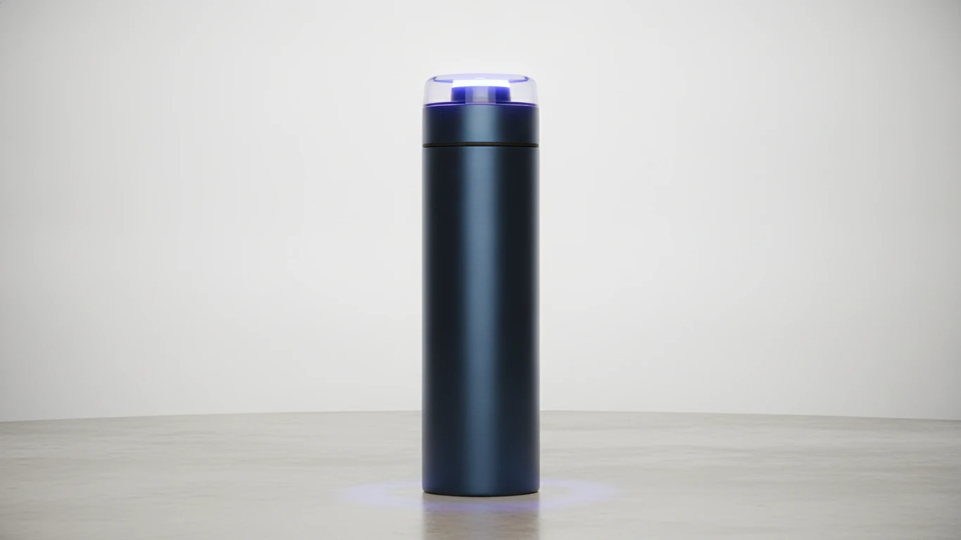 Self-Cleaning UV-C Light Water Bottle