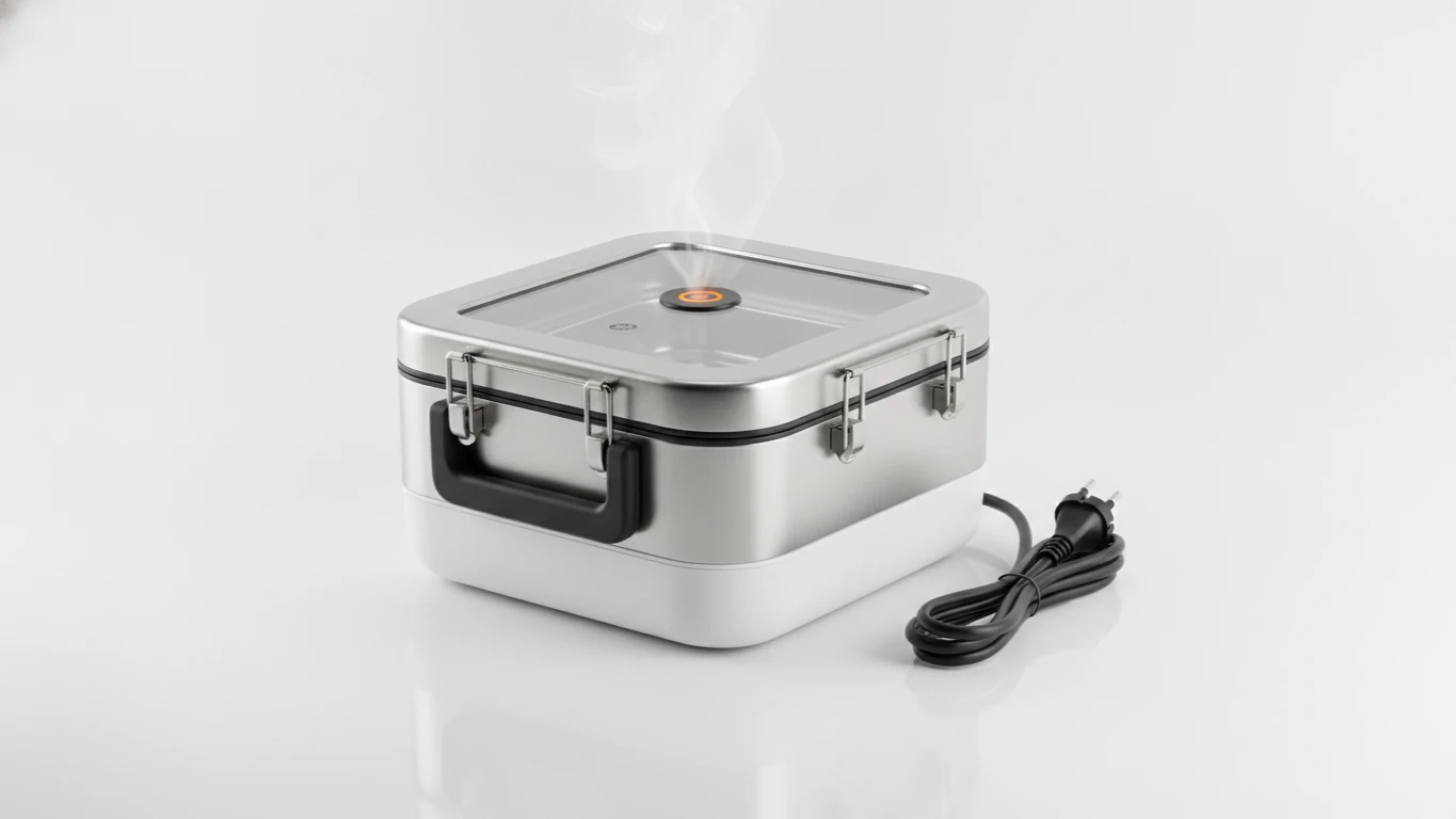 Self-Heating Electric Lunch Box