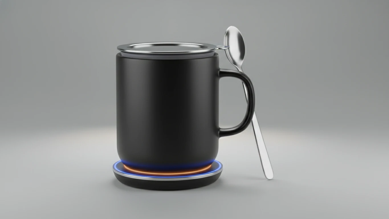 Self-Heating Smart Ceramic Mug