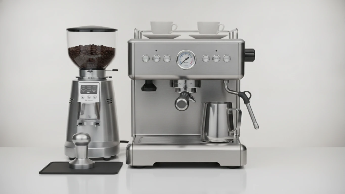 Semi-Automatic Home Espresso Workstation