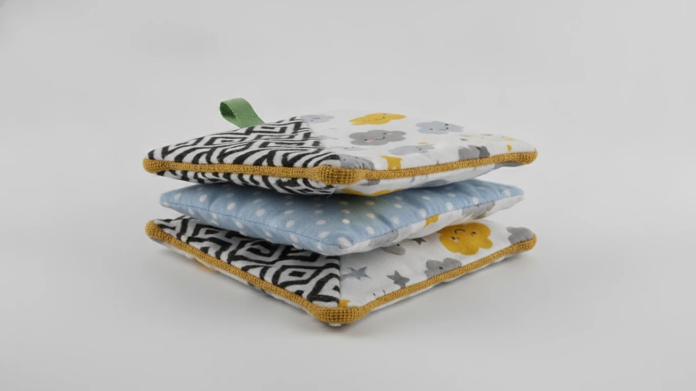 Sensory Crinkle Fabric Book