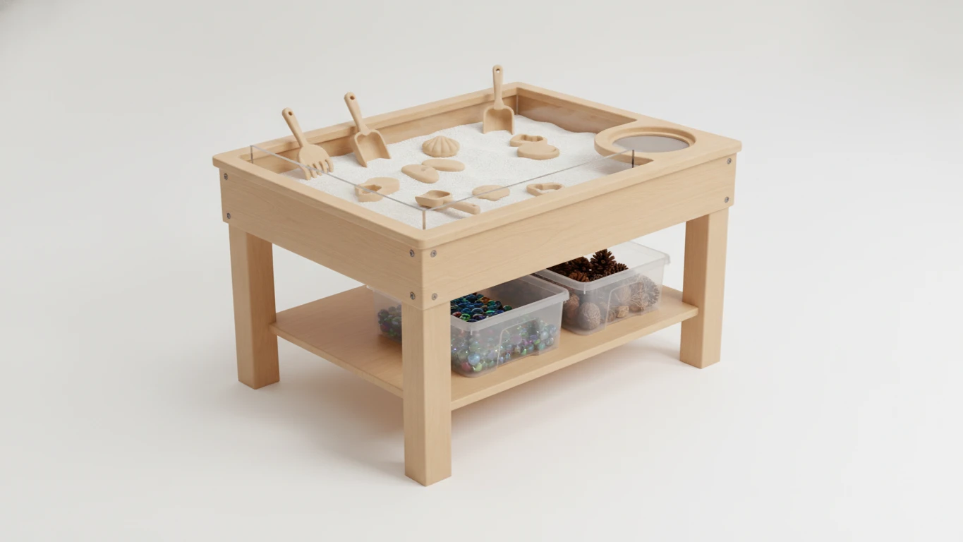 Sensory Sand Activity Table