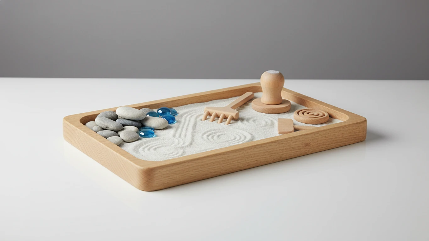 Sensory Sand Activity Tray