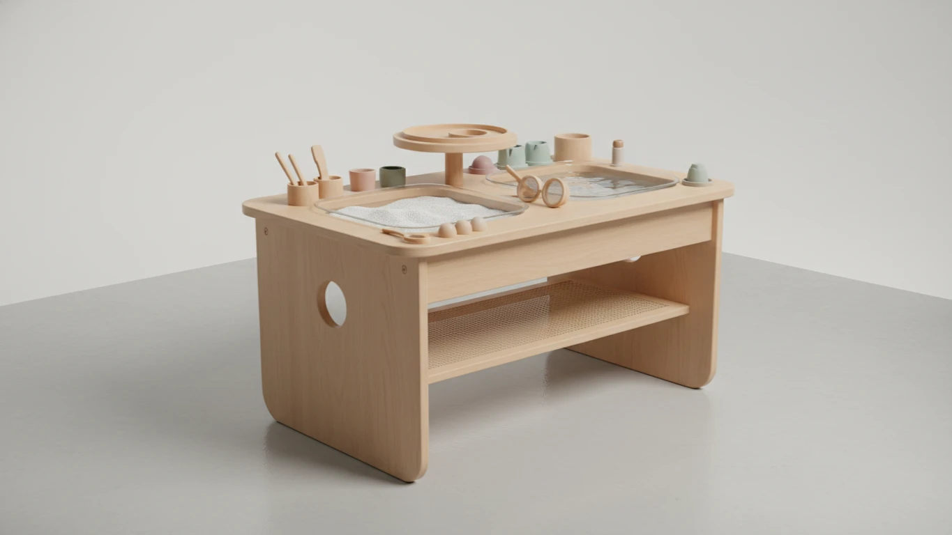 Sensory Sand and Water Activity Table