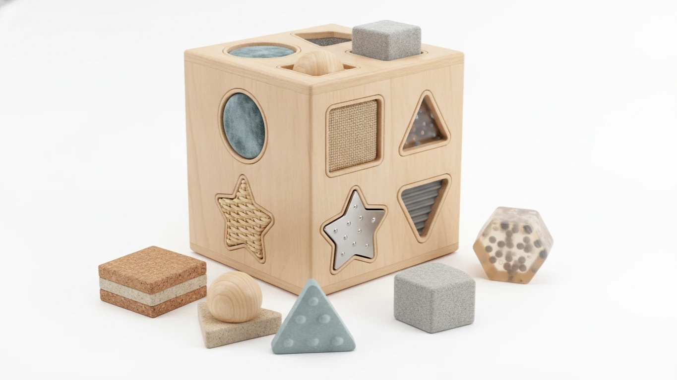 Sensory Shape Sorter Box