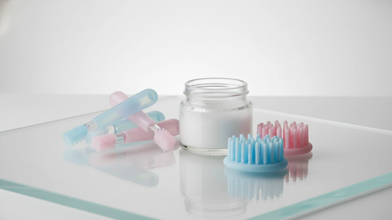 Silicone Finger Toothbrush Kit