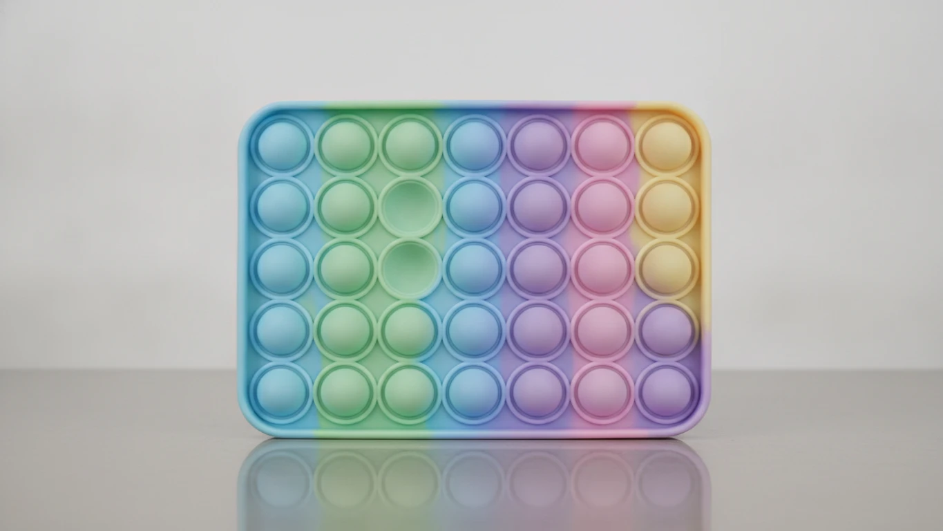 Silicone Push-Pop Sensory Board