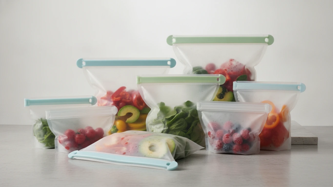 Silicone Reusable Food Storage Bags