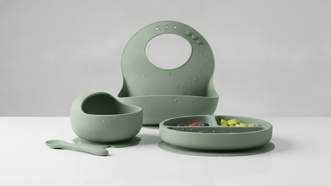 Silicone Suction Mealtime Set