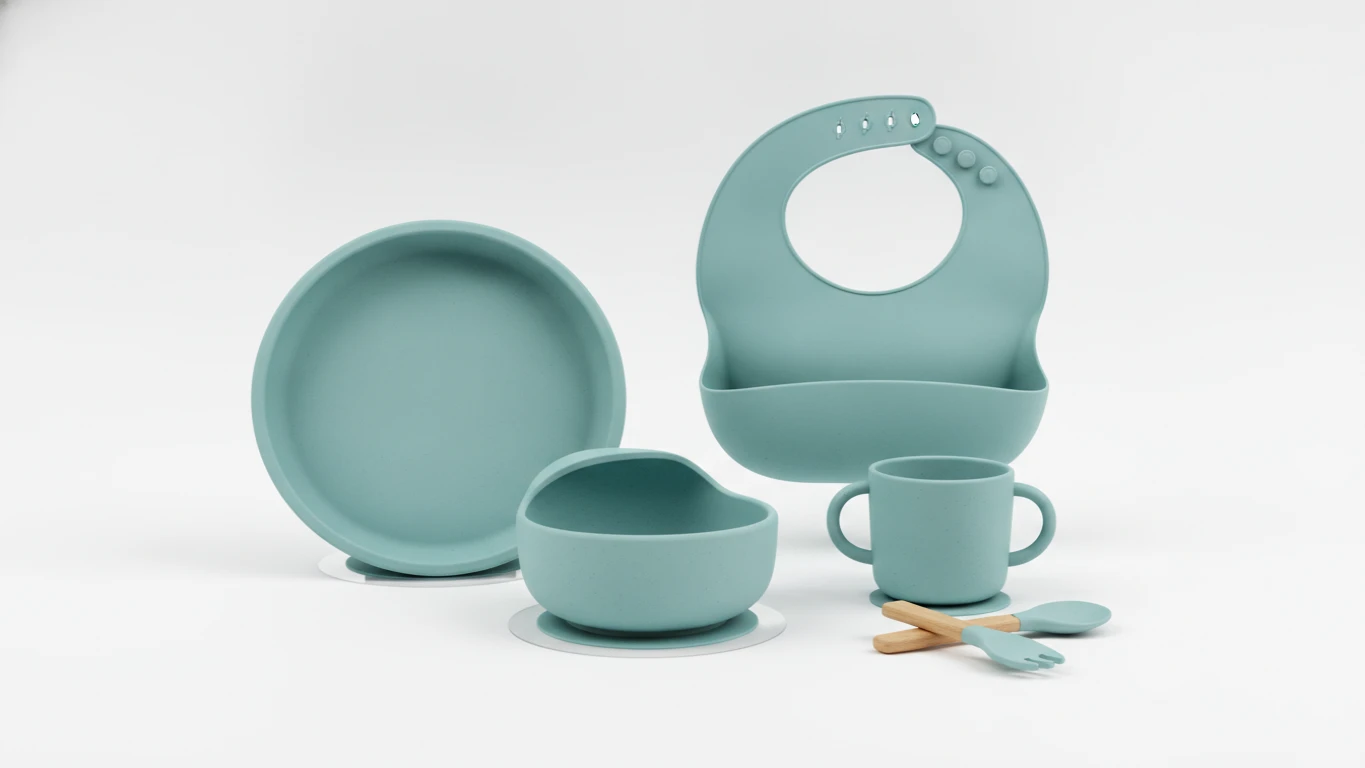Silicone Suction Tableware Set