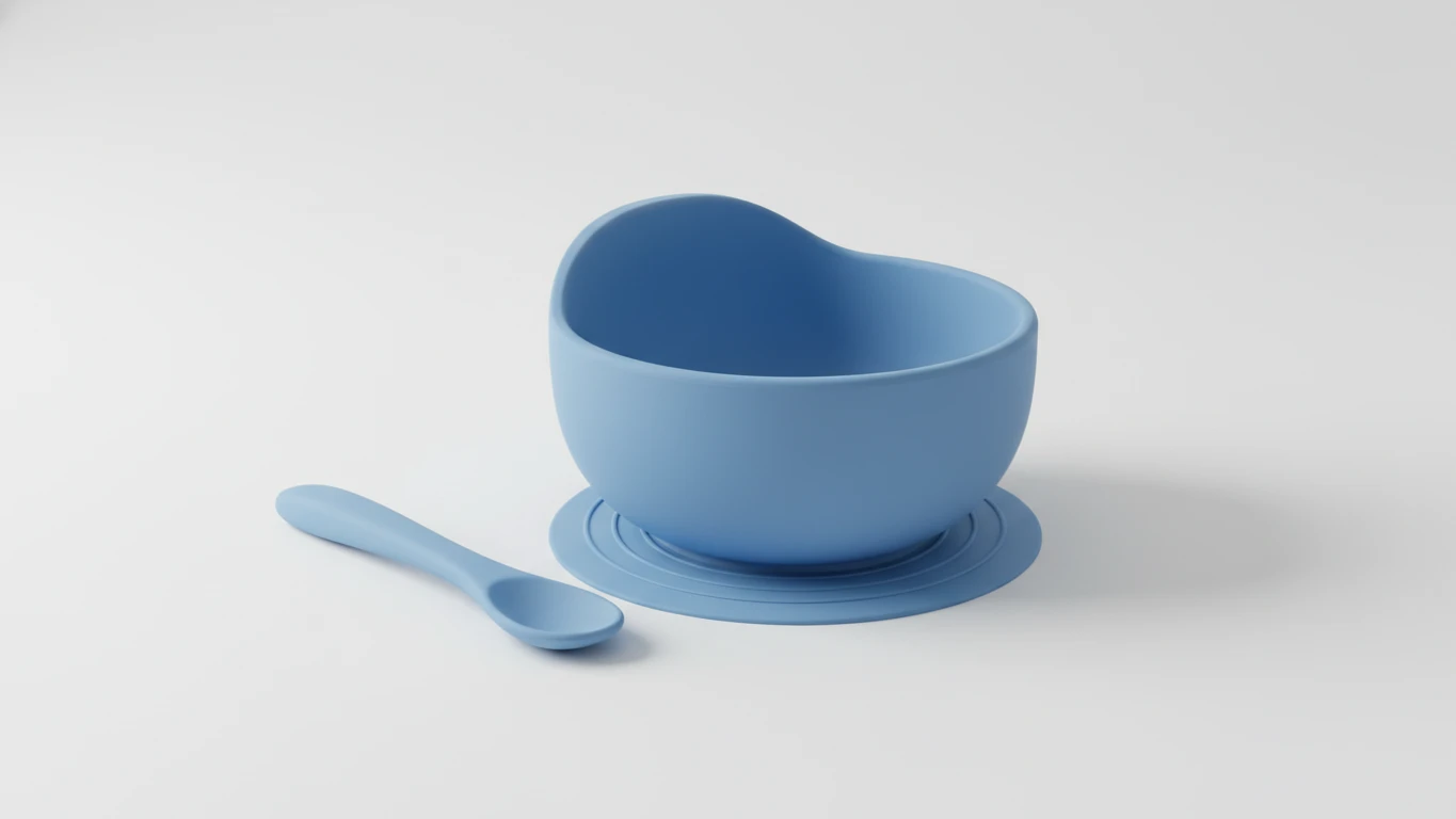 Silicone Suction Training Bowl