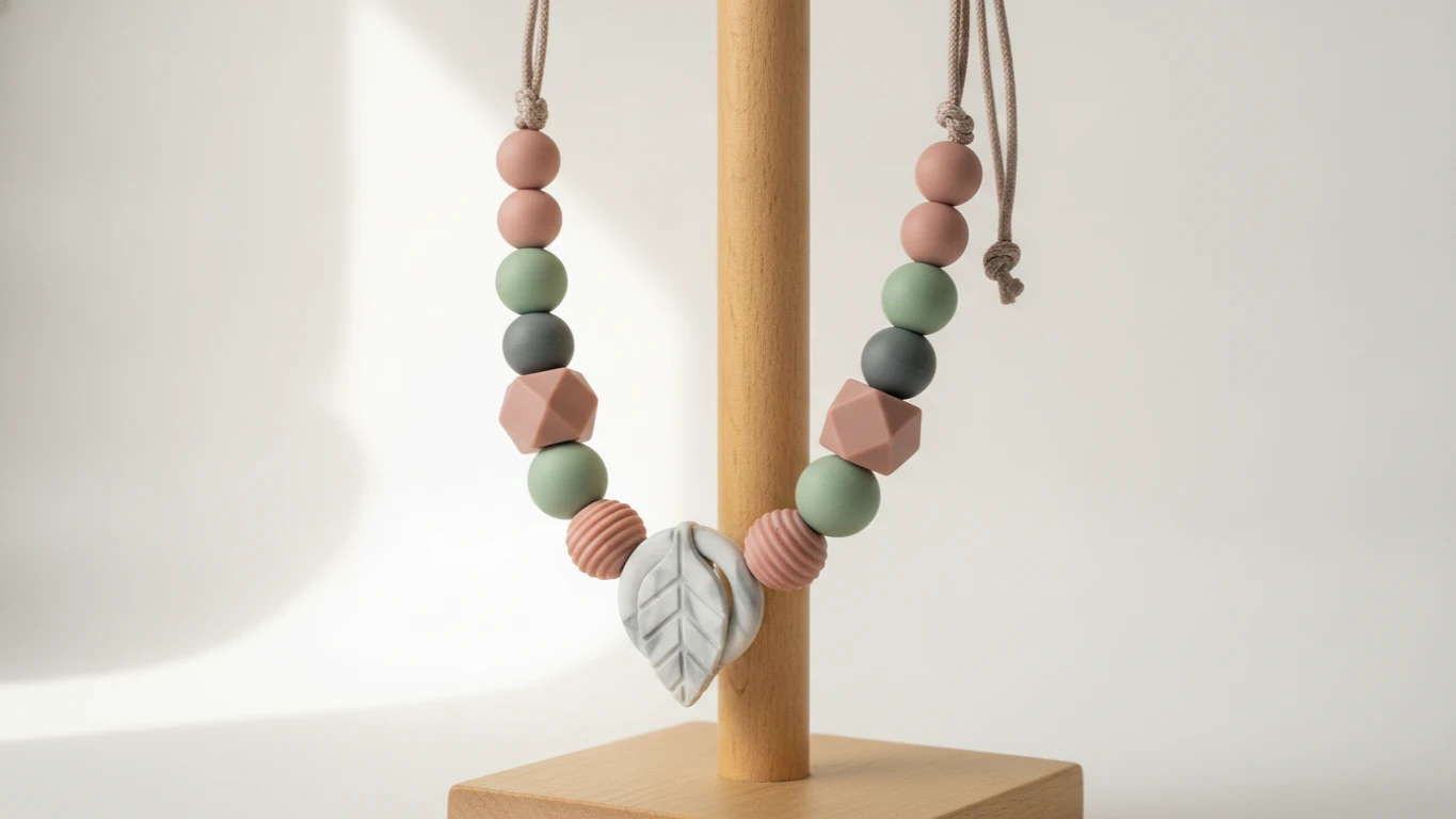 Silicone Teething Necklace for Parents