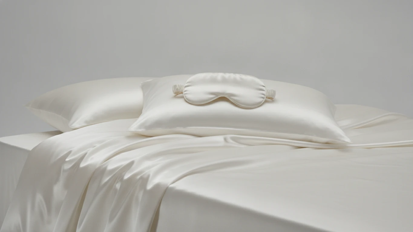 Silk Bedding & Sleep Mask Set