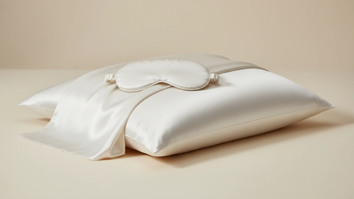 Silk Pillowcase and Eye Mask Set