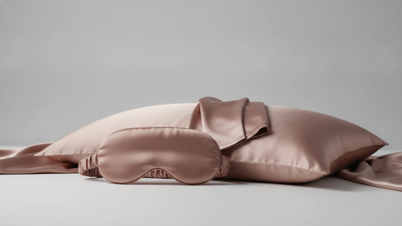 Silk Sleep Mask and Pillowcase Set