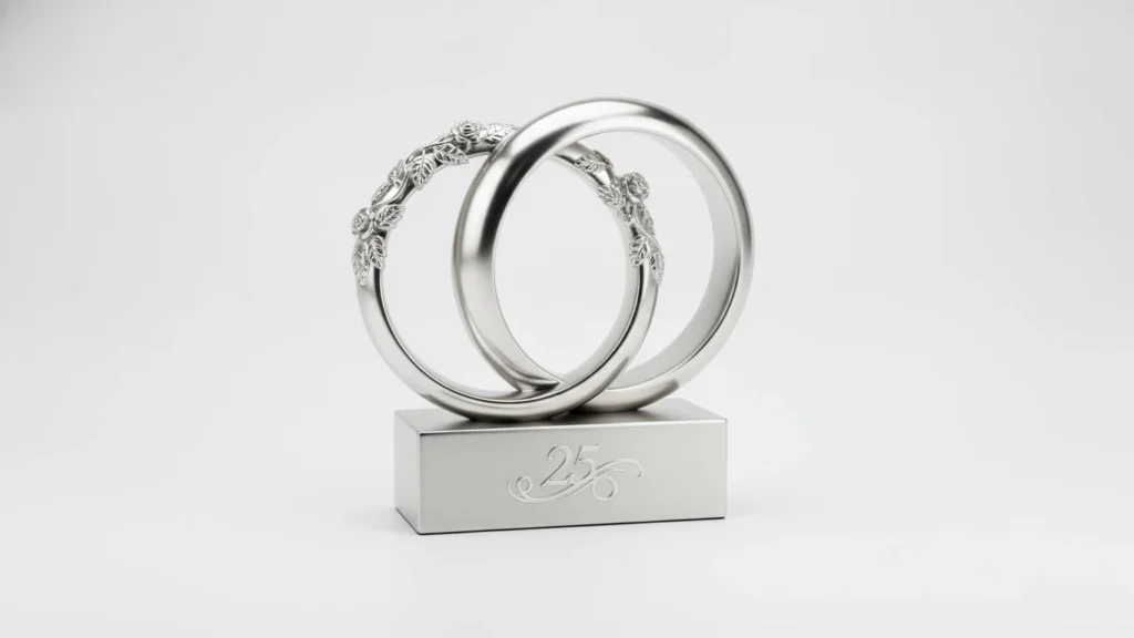 Silver Wedding Anniversary Gift