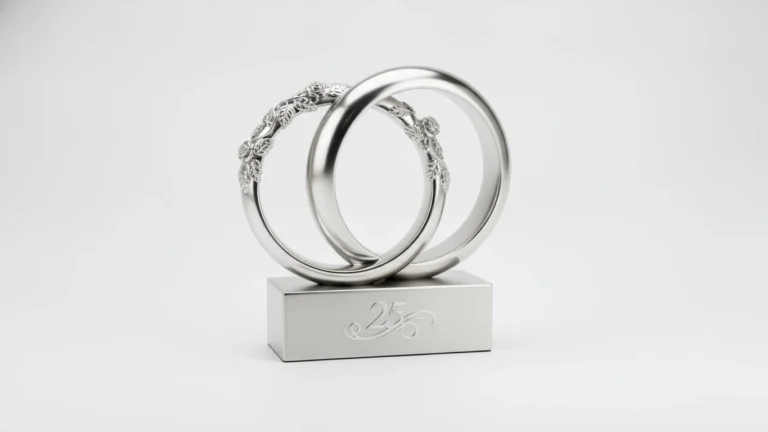 Silver Wedding Anniversary Gift