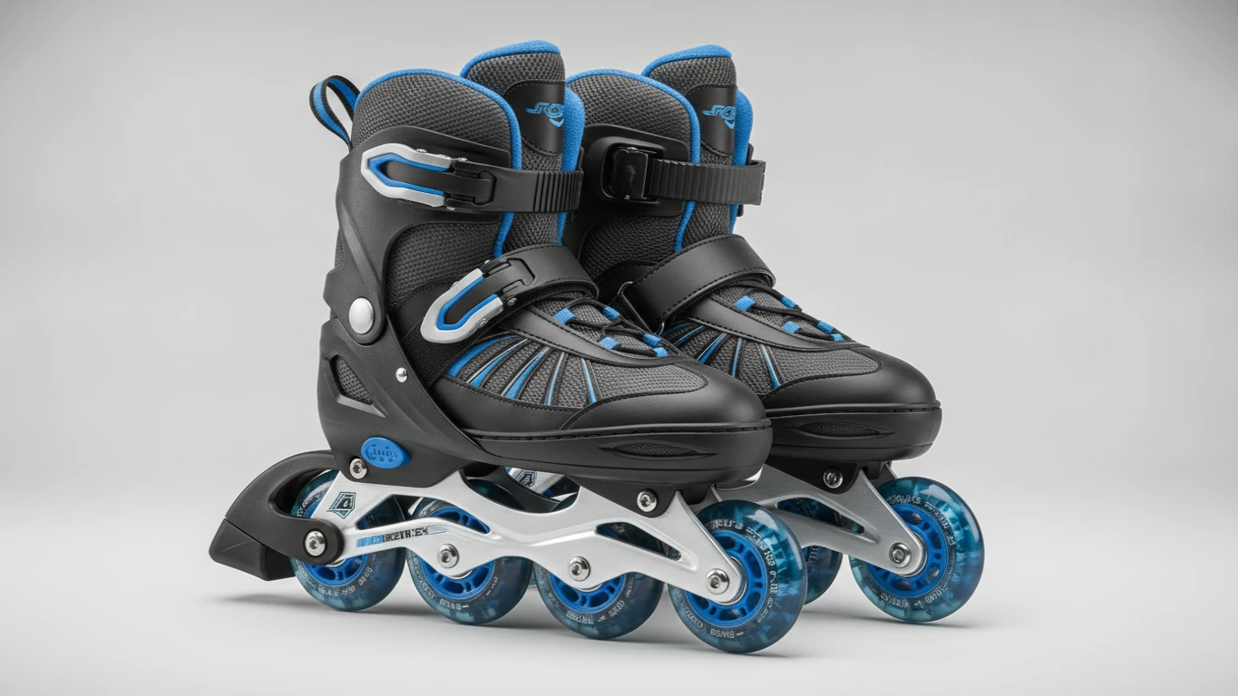 Size-Adjustable Protective Inline Skates