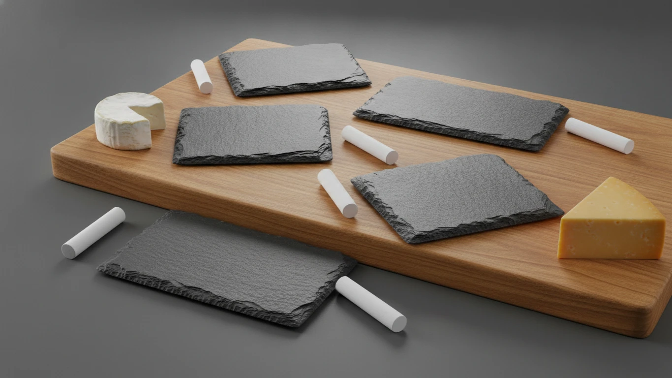 Slate Cheese Marker Set