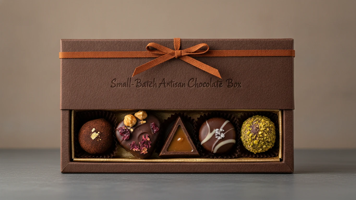 Small-Batch Artisan Chocolate Box