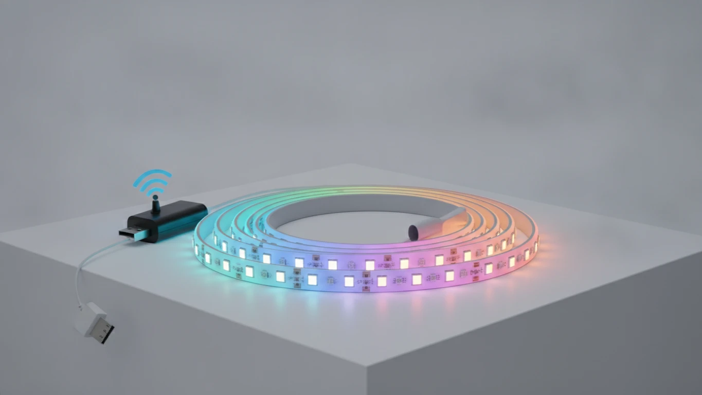 Smart App-Controlled LED Strip Lights