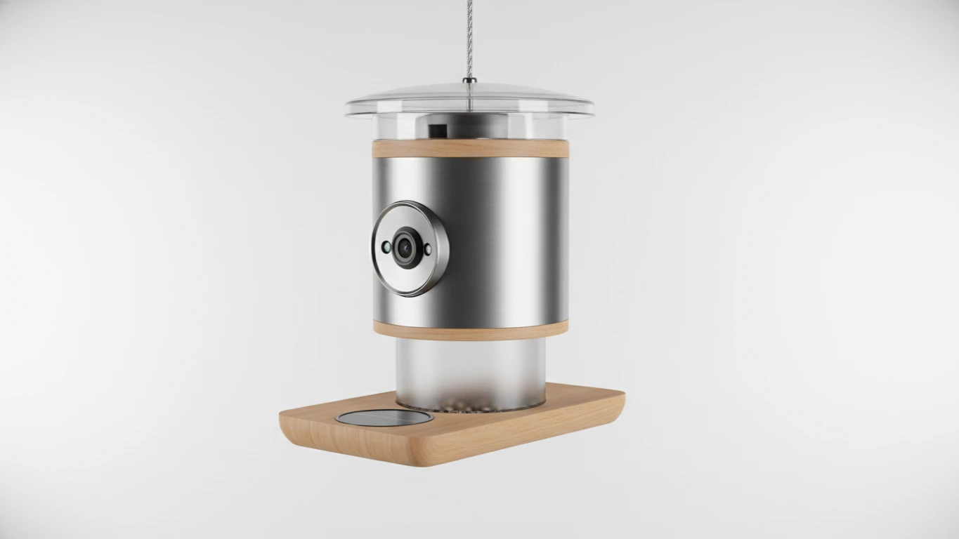 Smart Bird Feeder with Integrated Camera