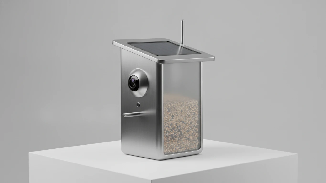 Smart Bird Feeder with Wireless Camera