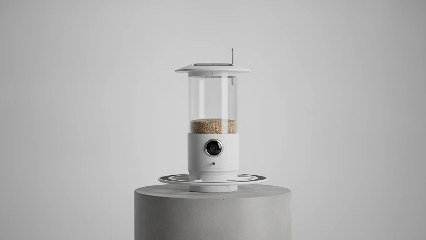 Smart Bird Feeder with Wireless Nature Camera